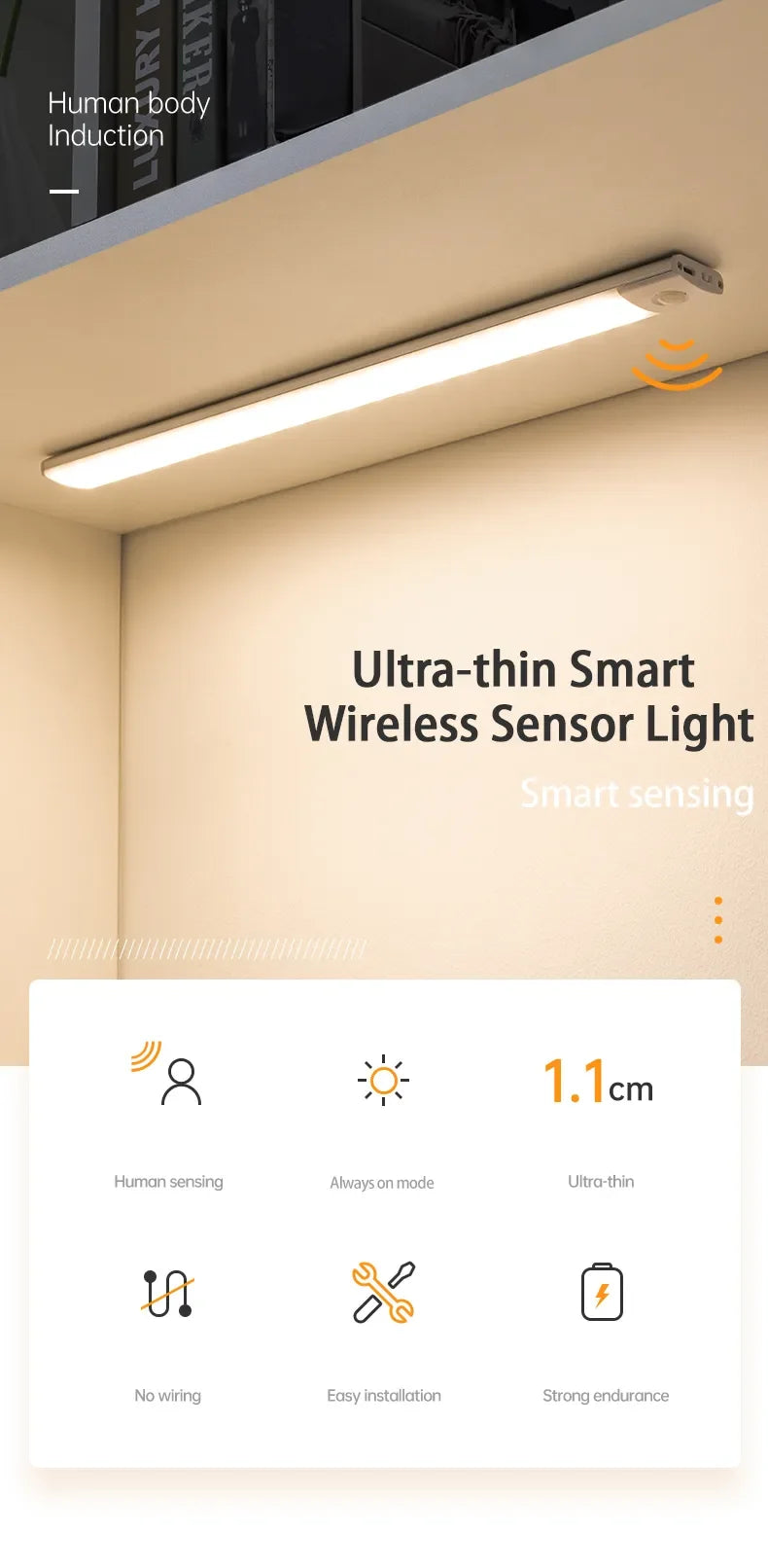 Luce Smart Sensore – Si accende da sola al tuo passaggio