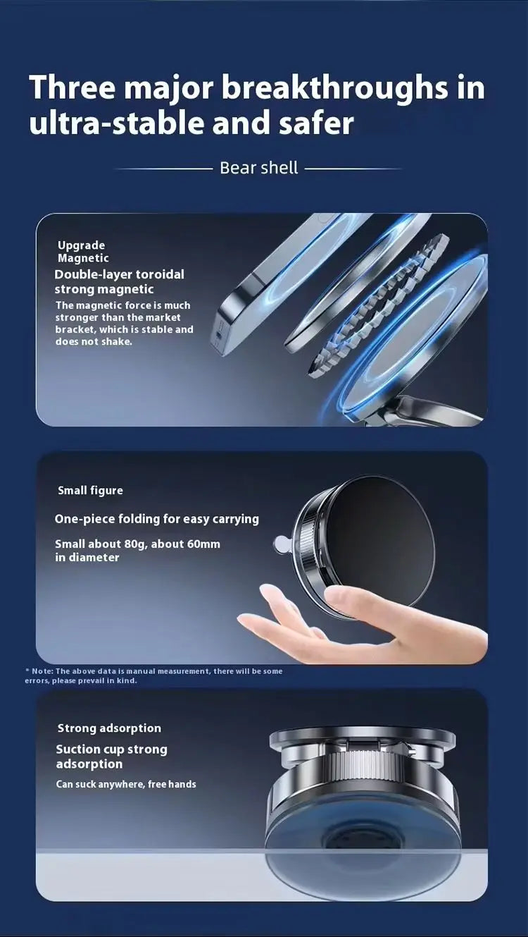 Il supporto magnetico per auto che tiene il telefono sempre stabile