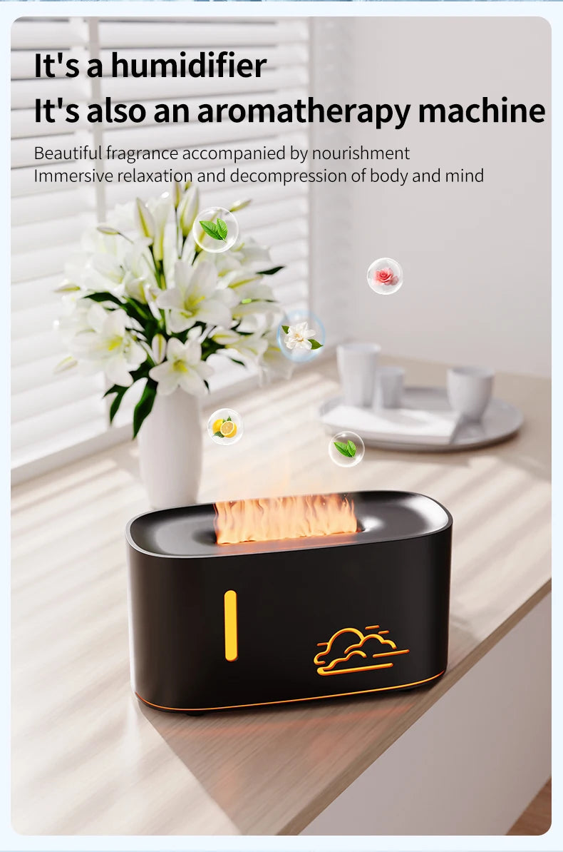 Diffusore Fiamma Zen – Atmosfera Relax in Casa